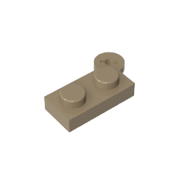 Hinge Plate 1 x 4 Swivel Top #2430 Hinge Plate 1 x 4 Swivel Top #2430 - 34-Dark Tan Lego Block Sets Alternative