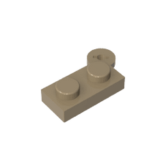 Hinge Plate 1 x 4 Swivel Top #2430 Hinge Plate 1 x 4 Swivel Top #2430 - 34-Dark Tan Lego Block Sets Alternative