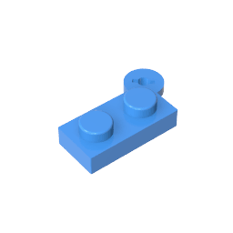 Hinge Plate 1 x 4 Swivel Top #2430 Hinge Plate 1 x 4 Swivel Top #2430 - 51-Dark Azure Lego Block Sets Alternative