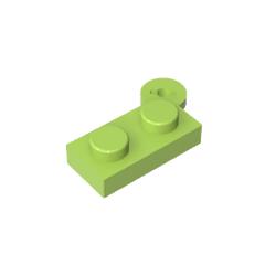 Hinge Plate 1 x 4 Swivel Top #2430 Hinge Plate 1 x 4 Swivel Top #2430 - 42-Lime Lego Block Sets Alternative