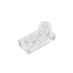 Hinge Plate 1 x 4 Swivel Top #2430 Hinge Plate 1 x 4 Swivel Top #2430 - 180-Trans Clear Lego Block Sets Alternative