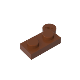 Hinge Plate 1 x 4 Swivel Top #2430 Hinge Plate 1 x 4 Swivel Top #2430 - 81-Reddish Brown Lego Block Sets Alternative