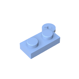Hinge Plate 1 x 4 Swivel Top #2430 Hinge Plate 1 x 4 Swivel Top #2430 - 53-Bright Light Blue Lego Block Sets Alternative