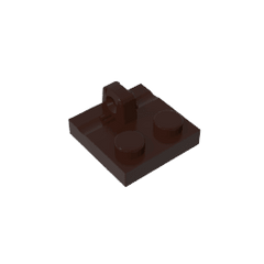 Hinge Plate 2 x 2 Locking with 1 Finger on Top #92582 Hinge Plate 2 x 2 Locking with 1 Finger on Top #92582 - 82-Dark Brown Lego Block Sets Alternative