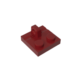 Hinge Plate 2 x 2 Locking with 1 Finger on Top #92582 Hinge Plate 2 x 2 Locking with 1 Finger on Top #92582 - 14-Dark Red Lego Block Sets Alternative