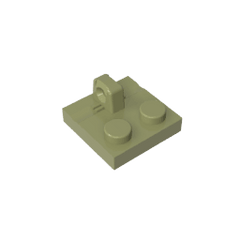 Hinge Plate 2 x 2 Locking with 1 Finger on Top #92582 Hinge Plate 2 x 2 Locking with 1 Finger on Top #92582 - 49-Olive Green Lego Block Sets Alternative