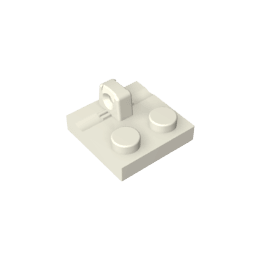 Hinge Plate 2 x 2 Locking with 1 Finger on Top #92582 Hinge Plate 2 x 2 Locking with 1 Finger on Top #92582 - 90-White Lego Block Sets Alternative