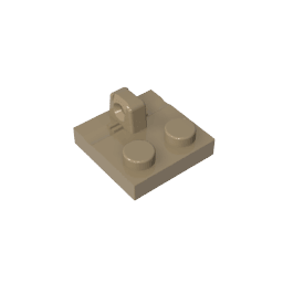 Hinge Plate 2 x 2 Locking with 1 Finger on Top #92582 Hinge Plate 2 x 2 Locking with 1 Finger on Top #92582 - 34-Dark Tan Lego Block Sets Alternative