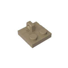 Hinge Plate 2 x 2 Locking with 1 Finger on Top #92582 Hinge Plate 2 x 2 Locking with 1 Finger on Top #92582 - 34-Dark Tan Lego Block Sets Alternative