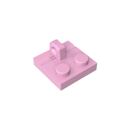 Hinge Plate 2 x 2 Locking with 1 Finger on Top #92582 Hinge Plate 2 x 2 Locking with 1 Finger on Top #92582 - 11-Bright Pink Lego Block Sets Alternative