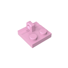 Hinge Plate 2 x 2 Locking with 1 Finger on Top #92582 Hinge Plate 2 x 2 Locking with 1 Finger on Top #92582 - 11-Bright Pink Lego Block Sets Alternative