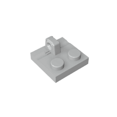 Hinge Plate 2 x 2 Locking with 1 Finger on Top #92582 Hinge Plate 2 x 2 Locking with 1 Finger on Top #92582 - 71-Light Bluish Gray Lego Block Sets Alternative