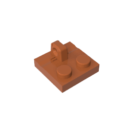 Hinge Plate 2 x 2 Locking with 1 Finger on Top #92582 Hinge Plate 2 x 2 Locking with 1 Finger on Top #92582 - 83-Dark Orange Lego Block Sets Alternative