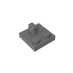 Hinge Plate 2 x 2 Locking with 1 Finger on Top #92582 Hinge Plate 2 x 2 Locking with 1 Finger on Top #92582 - 72-Dark Bluish Gray Lego Block Sets Alternative