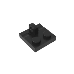 Hinge Plate 2 x 2 Locking with 1 Finger on Top #92582 Hinge Plate 2 x 2 Locking with 1 Finger on Top #92582 - 80-Black Lego Block Sets Alternative