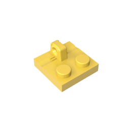 Hinge Plate 2 x 2 Locking with 1 Finger on Top #92582 Hinge Plate 2 x 2 Locking with 1 Finger on Top #92582 - 30-Yellow Lego Block Sets Alternative