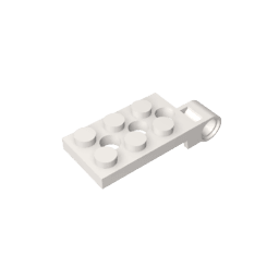 Hinge Plate 2 x 4 with Pin Hole – Top #98286 Hinge Plate 2 x 4 with Pin Hole – Top #98286 - 90-White Lego Block Sets Alternative