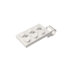Hinge Plate 2 x 4 with Pin Hole – Top #98286 Hinge Plate 2 x 4 with Pin Hole – Top #98286 - 90-White Lego Block Sets Alternative