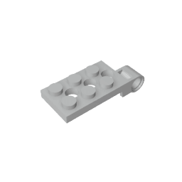 Hinge Plate 2 x 4 with Pin Hole – Top #98286 Hinge Plate 2 x 4 with Pin Hole – Top #98286 - 71-Light Bluish Gray Lego Block Sets Alternative