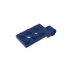 Hinge Plate 2 x 4 with Pin Hole – Top #98286 Hinge Plate 2 x 4 with Pin Hole – Top #98286 - 55-Dark Blue Lego Block Sets Alternative