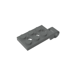 Hinge Plate 2 x 4 with Pin Hole – Top #98286 Hinge Plate 2 x 4 with Pin Hole – Top #98286 - 72-Dark Bluish Gray Lego Block Sets Alternative