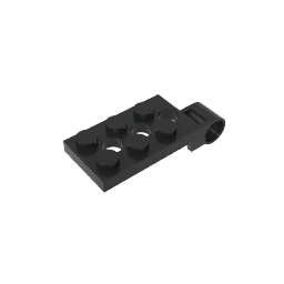 Hinge Plate 2 x 4 with Pin Hole – Top #98286 Hinge Plate 2 x 4 with Pin Hole – Top #98286 - 80-Black Lego Block Sets Alternative