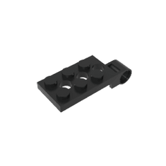 Hinge Plate 2 x 4 with Pin Hole – Top #98286 Hinge Plate 2 x 4 with Pin Hole – Top #98286 - 80-Black Lego Block Sets Alternative