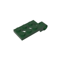 Hinge Plate 2 x 4 with Pin Hole – Top #98286 Hinge Plate 2 x 4 with Pin Hole – Top #98286 - 47-Dark Green Lego Block Sets Alternative