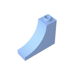 Brick Arch 1 x 3 x 2 Inverted [Inside Bow] #18653 Brick Arch 1 x 3 x 2 Inverted [Inside Bow] #18653 - 53-Bright Light Blue Lego Block Sets Alternative