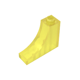 Brick Arch 1 x 3 x 2 Inverted [Inside Bow] #18653 Brick Arch 1 x 3 x 2 Inverted [Inside Bow] #18653 - 130-Trans Yellow Lego Block Sets Alternative