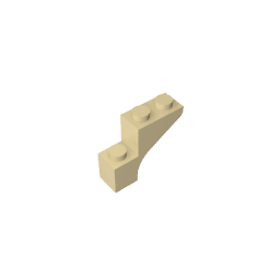 Brick Arch 1 x 3 x 2 #88292 Brick Arch 1 x 3 x 2 #88292 - 31-Tan Lego Block Sets Alternative