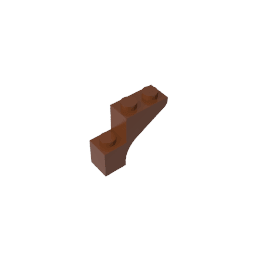 Brick Arch 1 x 3 x 2 #88292 Brick Arch 1 x 3 x 2 #88292 - 81-Reddish Brown Lego Block Sets Alternative