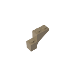 Brick Arch 1 x 3 x 2 #88292 Brick Arch 1 x 3 x 2 #88292 - 34-Dark Tan Lego Block Sets Alternative
