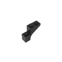Brick Arch 1 x 3 x 2 #88292 Brick Arch 1 x 3 x 2 #88292 - 80-Black Lego Block Sets Alternative
