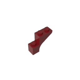 Brick Arch 1 x 3 x 2 #88292 Brick Arch 1 x 3 x 2 #88292 - 14-Dark Red Lego Block Sets Alternative