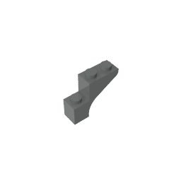 Brick Arch 1 x 3 x 2 #88292 Brick Arch 1 x 3 x 2 #88292 - 72-Dark Bluish Gray Lego Block Sets Alternative