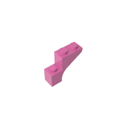 Brick Arch 1 x 3 x 2 #88292 Brick Arch 1 x 3 x 2 #88292 - 12-Dark Pink Lego Block Sets Alternative