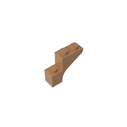 Brick Arch 1 x 3 x 2 #88292 Brick Arch 1 x 3 x 2 #88292 - 84-Medium Dark Flesh Lego Block Sets Alternative