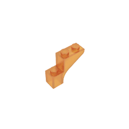 Brick Arch 1 x 3 x 2 #88292 Brick Arch 1 x 3 x 2 #88292 - 120-Trans Orange Lego Block Sets Alternative