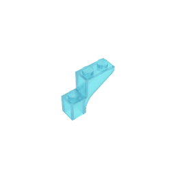 Brick Arch 1 x 3 x 2 #88292 Brick Arch 1 x 3 x 2 #88292 - 152-Trans Light Blue Lego Block Sets Alternative