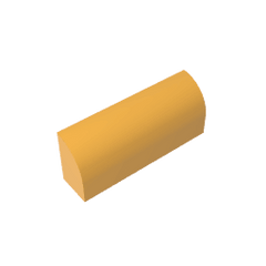 Brick Curved 1 x 4 x 1 1/3 No Studs, Curved Top #10314 Brick Curved 1 x 4 x 1 1/3 No Studs, Curved Top #10314 - 36-Bright Light Orange Lego Block Sets Alternative