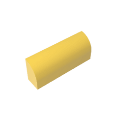 Brick Curved 1 x 4 x 1 1/3 No Studs, Curved Top #10314 Brick Curved 1 x 4 x 1 1/3 No Studs, Curved Top #10314 - 30-Yellow Lego Block Sets Alternative