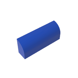 Brick Curved 1 x 4 x 1 1/3 No Studs, Curved Top #10314 Brick Curved 1 x 4 x 1 1/3 No Studs, Curved Top #10314 - 50-Blue Lego Block Sets Alternative