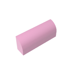 Brick Curved 1 x 4 x 1 1/3 No Studs, Curved Top #10314 Brick Curved 1 x 4 x 1 1/3 No Studs, Curved Top #10314 - 11-Bright Pink Lego Block Sets Alternative
