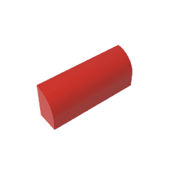 Brick Curved 1 x 4 x 1 1/3 No Studs, Curved Top #10314 Brick Curved 1 x 4 x 1 1/3 No Studs, Curved Top #10314 - 10-Red Lego Block Sets Alternative