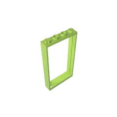 Door Frame 1 x 4 x 6 Type 2 #60596 Door Frame 1 x 4 x 6 Type 2 #60596 - 42-Lime Lego Block Sets Alternative