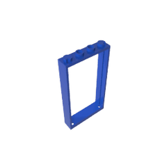 Door Frame 1 x 4 x 6 Type 2 #60596 Door Frame 1 x 4 x 6 Type 2 #60596 - 50-Blue Lego Block Sets Alternative