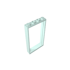 Door Frame 1 x 4 x 6 Type 2 #60596 Door Frame 1 x 4 x 6 Type 2 #60596 - 45-Light Aqua Lego Block Sets Alternative