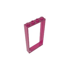 Door Frame 1 x 4 x 6 Type 2 #60596 Door Frame 1 x 4 x 6 Type 2 #60596 - 13-Magenta Lego Block Sets Alternative