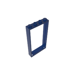 Door Frame 1 x 4 x 6 Type 2 #60596 Door Frame 1 x 4 x 6 Type 2 #60596 - 55-Dark Blue Lego Block Sets Alternative